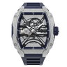 Paul Rich US Astro Skeleton Lunar Silver Watch in #color_