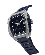 Paul Rich US Astro Lunar Silver Steel Watch