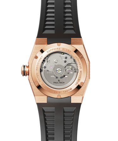 Paul Rich US Aquacarbon Pro Sunset Gold Watch