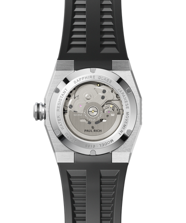 Paul Rich US Aquacarbon Pro Midnight Silver Watch