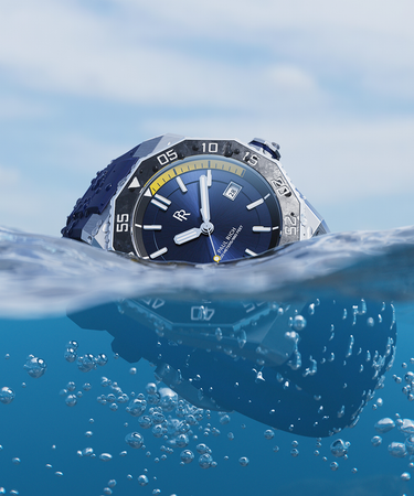 Paul Rich US Aquacarbon Pro Horizon Blue Watch