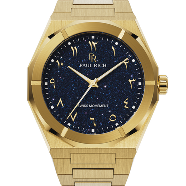 Paul Rich US Star Dust II Desert Gold Watch