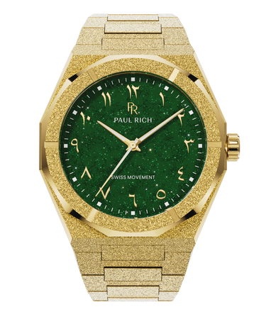 Paul Rich US Frosted Star Dust II Emerald Watch