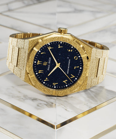 Paul Rich US Frosted Star Dust II Desert Gold Watch