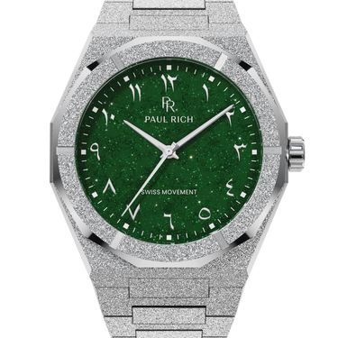 Paul Rich US Frosted Star Dust II Emerald Watch