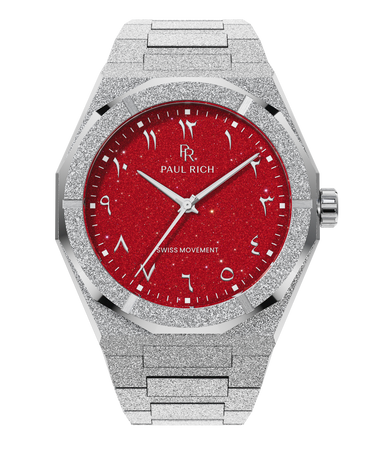 Paul Rich US Frosted Star Dust II Ruby Watch