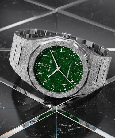 Paul Rich US Frosted Star Dust II Emerald Watch