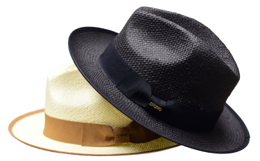 Bruno Capelo Panama Natural Straw Snap Brim Fedora