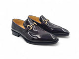 Carrucci Shoes Patent Leather Buckle Loafer