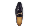 Carrucci Shoes Patent Leather Buckle Loafer