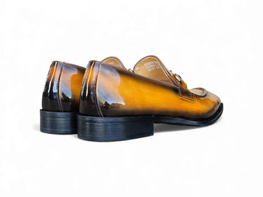 Carrucci Shoes Patent Leather Buckle Loafer