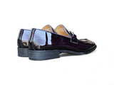 Carrucci Shoes Patent Leather Buckle Loafer