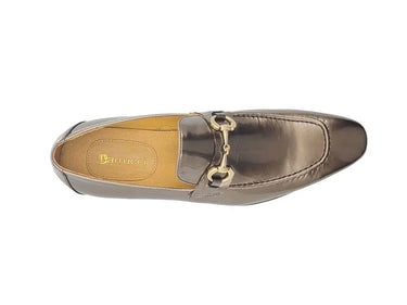 Carrucci Shoes Patent Leather Horse Bit Loafer