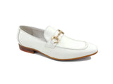 Carrucci Shoes Patent Leather Horse Bit Loafer