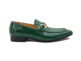 Carrucci Shoes Patent Leather Horse Bit Loafer