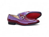 Carrucci Shoes Patent Leather Horse Bit Loafer