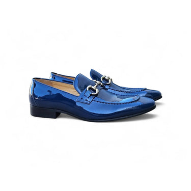 Carrucci Patent Leather Horse Bit Loafer
