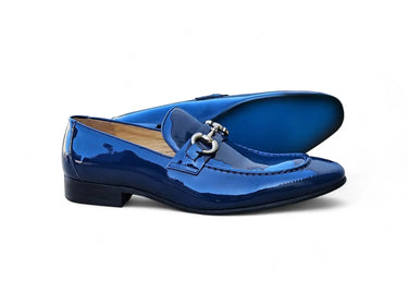 Carrucci Shoes Patent Leather Horse Bit Loafer