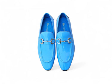 Carrucci Shoes Patent Leather Horse Bit Loafer