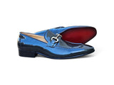 Carrucci Shoes Patent Leather Horse Bit Loafer