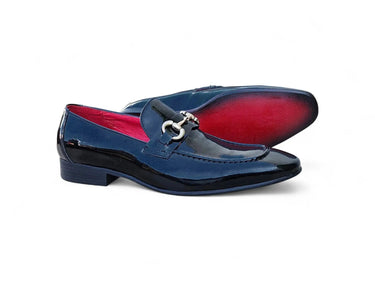 Carrucci Shoes Patent Leather Horse Bit Loafer