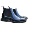 Patina Chelsea Boot Lug Sole in Black #color_ Black