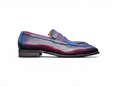Carrucci Shoes Patina Finished Penny Loafer
