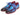 Paul Parkman Men's Apron Derby Shoes in Turquoise & Purple