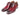 Paul Parkman Men's Burnished Wingtip Oxfords in Bordeaux