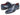 Paul Parkman Men's Burnished Wingtip Oxfords in Navy
