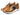 Paul Parkman Men's Floater Leather Sneakers in Cognac
