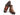 Paul Parkman Men's Handpainted Chelsea Boots Goodyear Welted in Brown