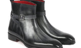 Paul Parkman Men's Jodhpur Boots in Gray Patina