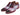 Paul Parkman Men's Leather Oxfords in Blue & Purple