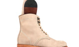 Paul Parkman Men's Nubuck Leather Boots in Beige