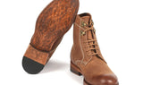 Paul Parkman Men's Nubuck Leather Boots in Brown