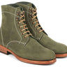Paul Parkman Men's Nubuck Leather Boots in Green
