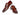 Paul Parkman Men's Smart Casual Monkstrap Shoes in Brown Leather