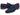 Paul Parkman Men's Suede Penny Loafers in Navy in #color_