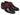 Paul Parkman Men's Suede & Black Patent Oxfords in Burgundy in #color_