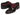 Paul Parkman Men's Suede & Black Patent Oxfords in Burgundy in #color_