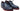 Paul Parkman Men's Triple Leather Sole Wingtip Oxfords in Navy