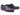 Paul Parkman Men's Triple Leather Sole Wingtip Oxfords in Navy
