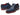 Paul Parkman Men's Triple Leather Sole Wingtip Oxfords in Navy