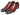 Paul Parkman Men's Wingtip Oxfords in Brown & Bordeaux