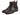 Paul Parkman Men's Woven Leather Chelsea Boots in Chocolate Brown