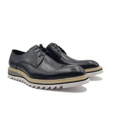 Carrucci Shoes Plain Toe Blucher Oxford