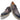 Carrucci Shoes Plain Toe Blucher Oxford in Gray #color_ Gray
