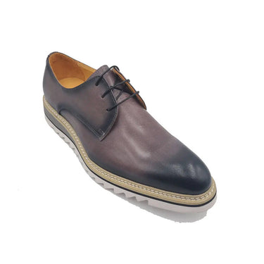 Carrucci Shoes Plain Toe Blucher Oxford