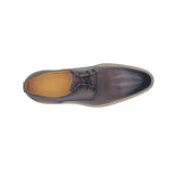 Carrucci Shoes Plain Toe Blucher Oxford